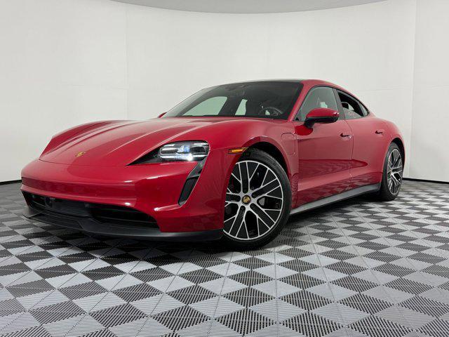 used 2022 Porsche Taycan car, priced at $58,999