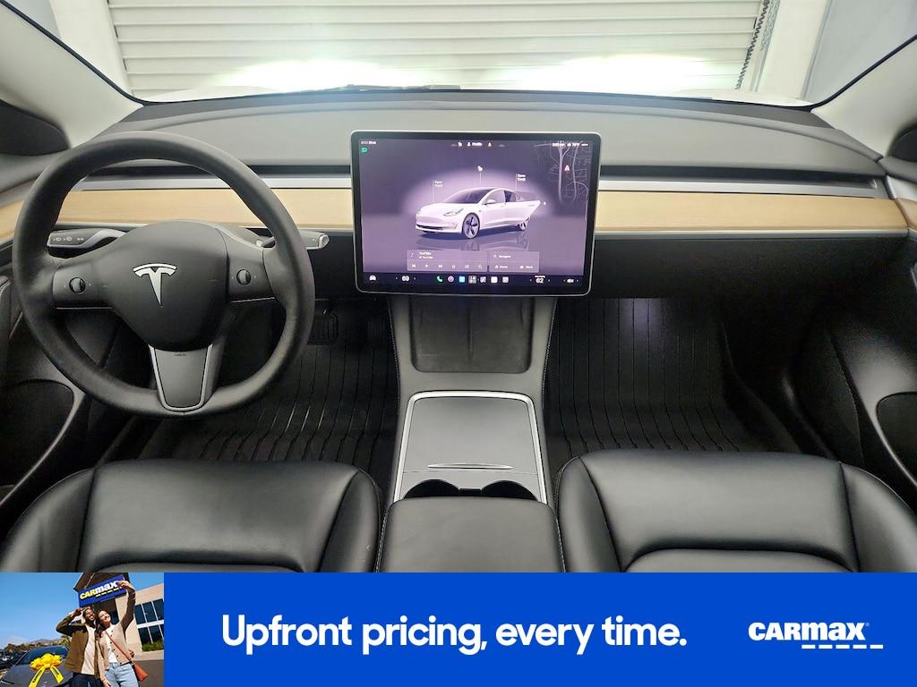 used 2022 Tesla Model 3 car, priced at $27,998
