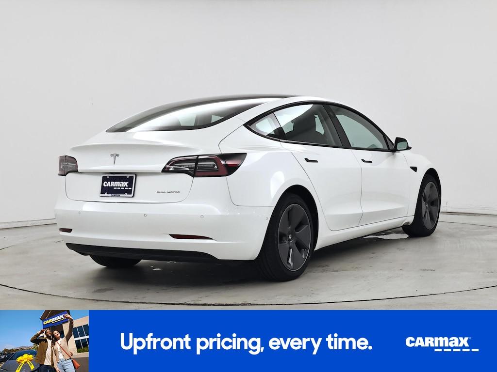 used 2022 Tesla Model 3 car, priced at $27,998