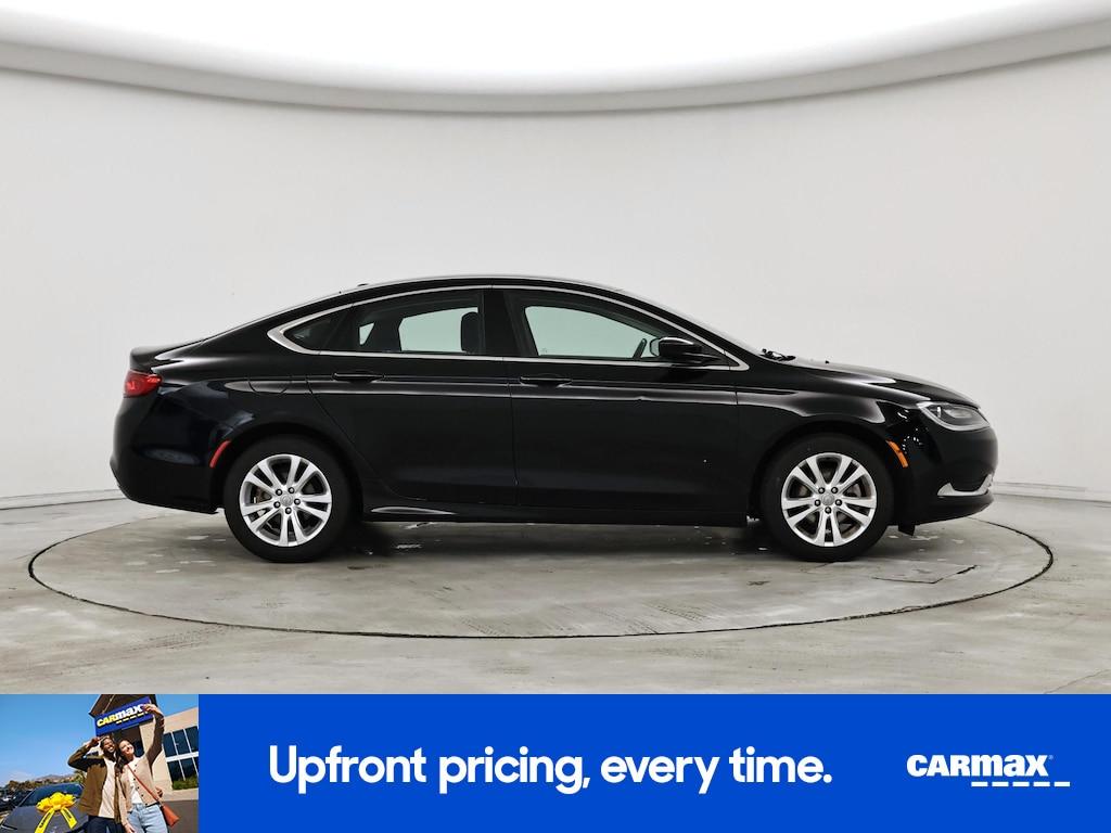 used 2015 Chrysler 200 car, priced at $13,998