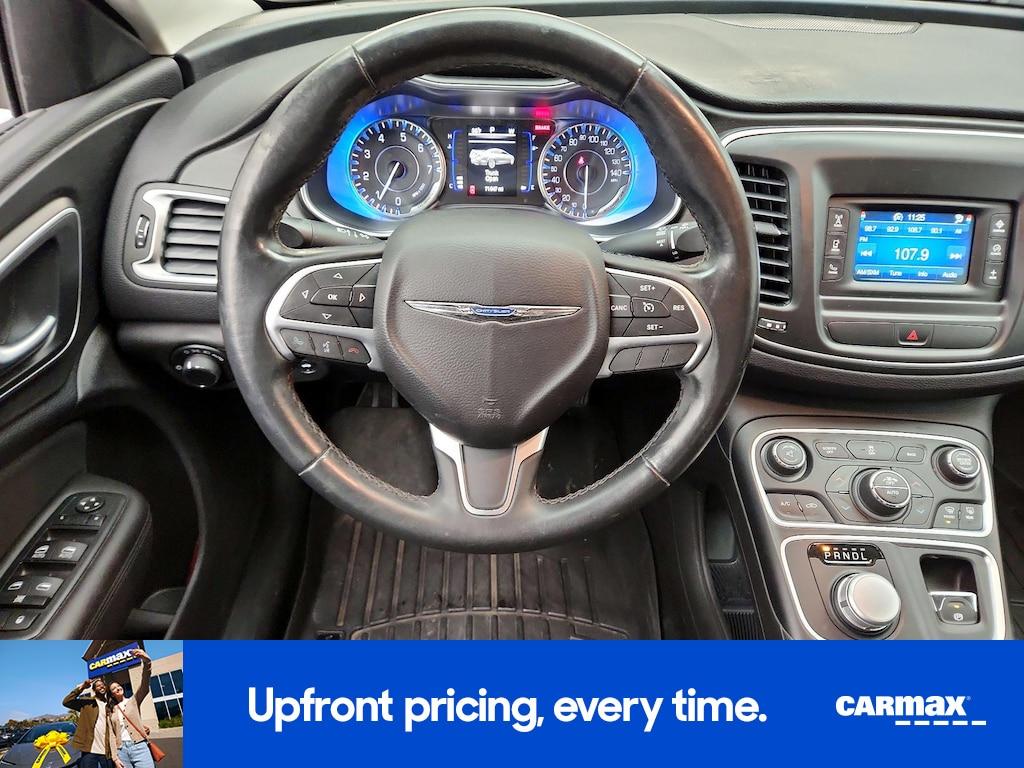 used 2015 Chrysler 200 car, priced at $13,998