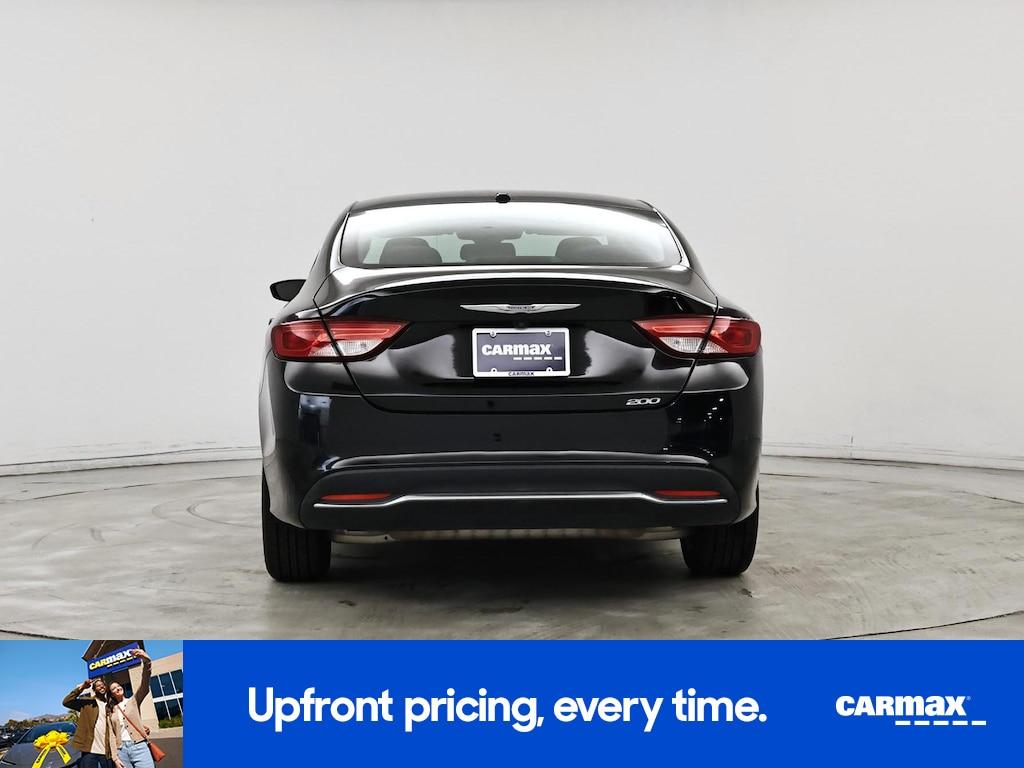used 2015 Chrysler 200 car, priced at $13,998