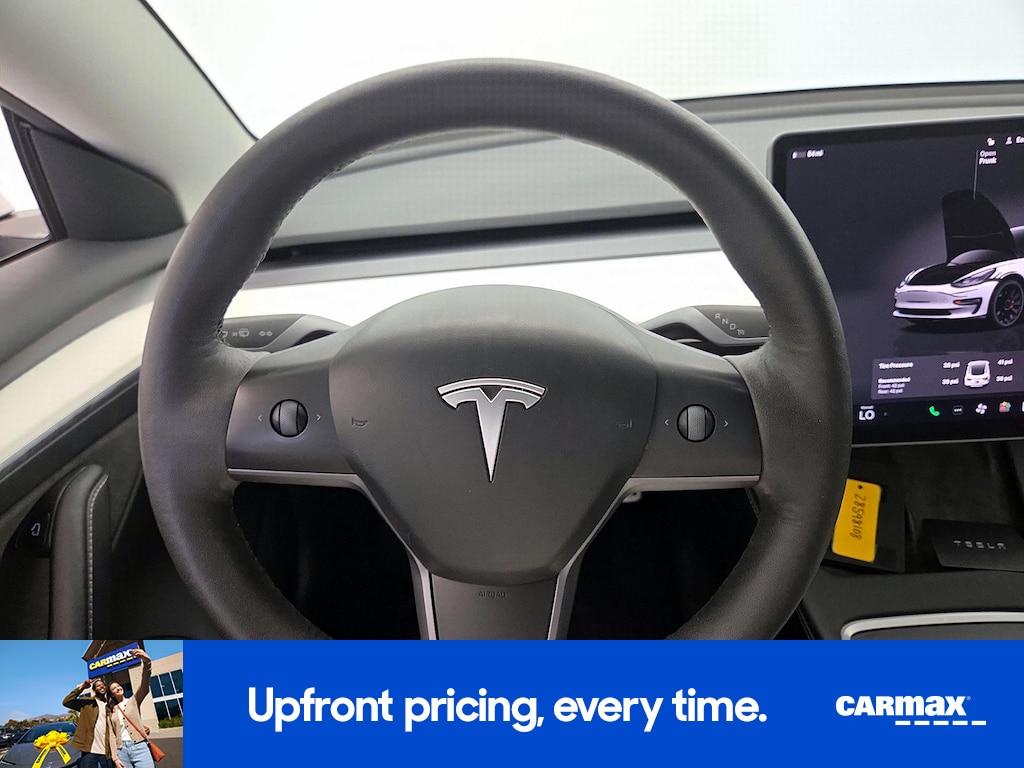 used 2023 Tesla Model 3 car, priced at $27,998