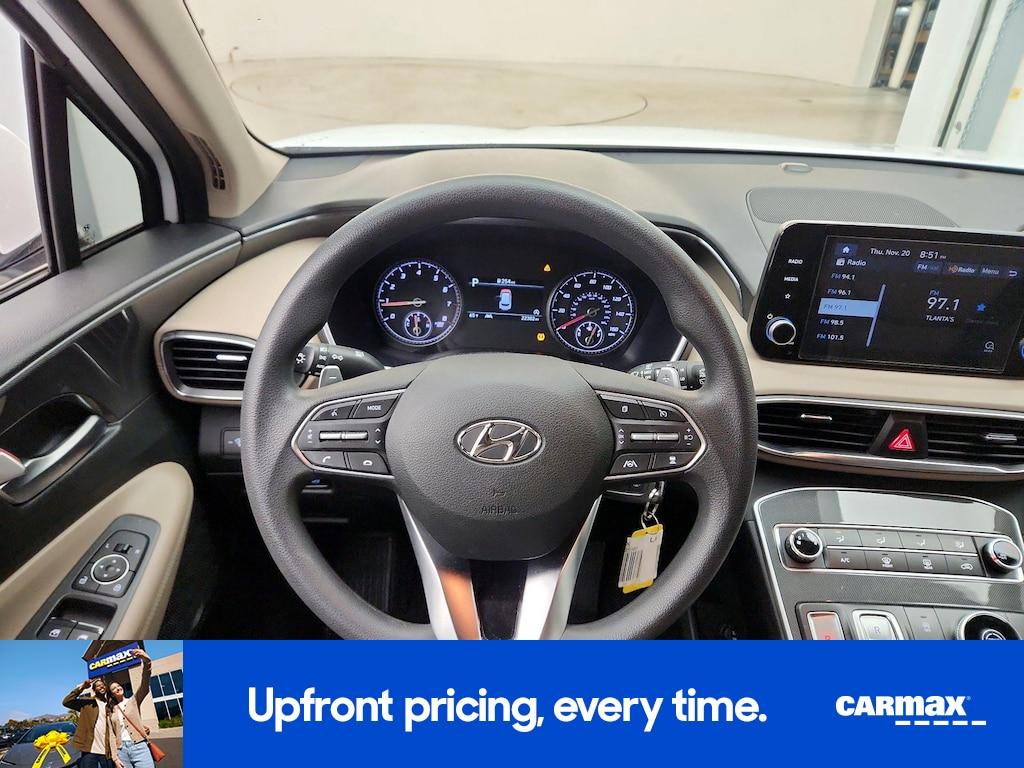 used 2021 Hyundai Santa Fe car, priced at $20,998