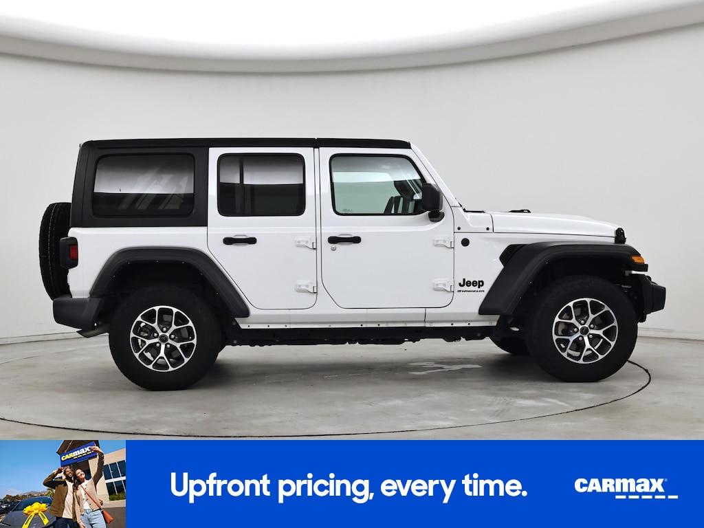 used 2024 Jeep Wrangler car, priced at $36,998