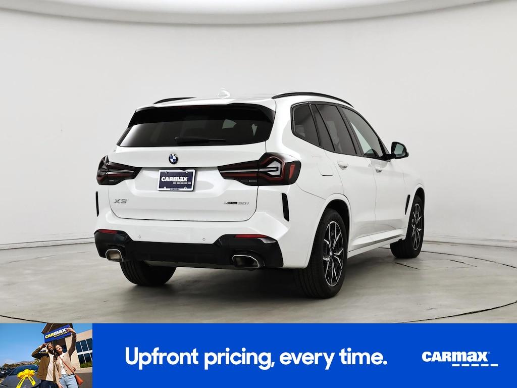 used 2022 BMW X3 car, priced at $40,998