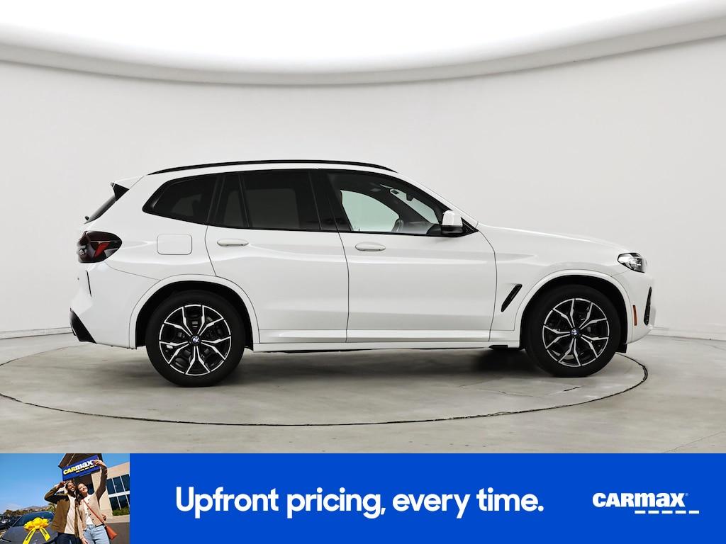 used 2022 BMW X3 car, priced at $40,998