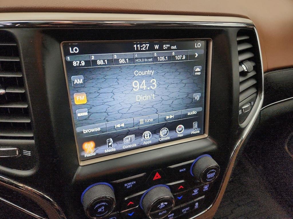 used 2017 Jeep Grand Cherokee car, priced at $20,998