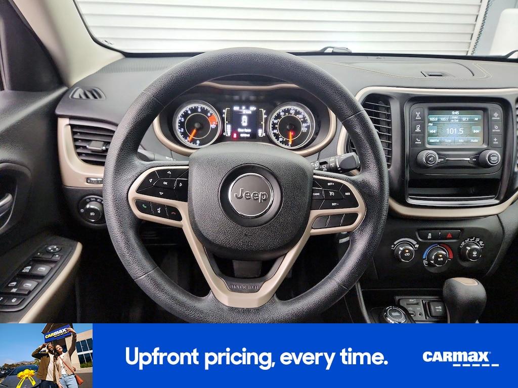used 2018 Jeep Cherokee car, priced at $16,998
