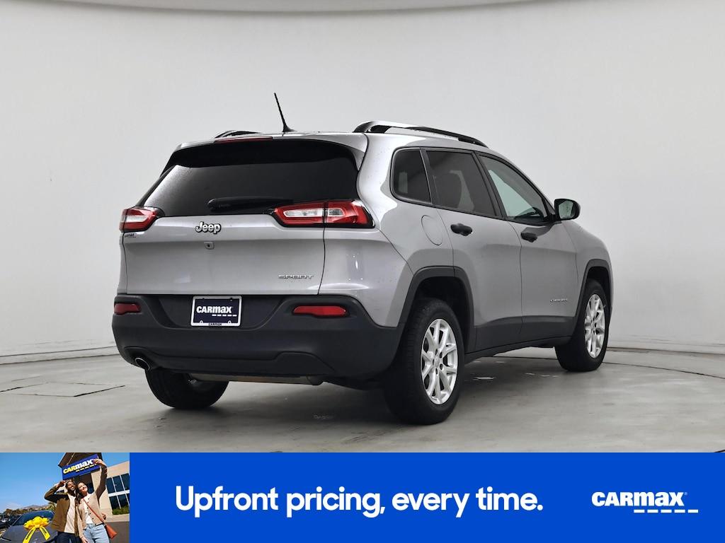 used 2016 Jeep Cherokee car, priced at $14,998