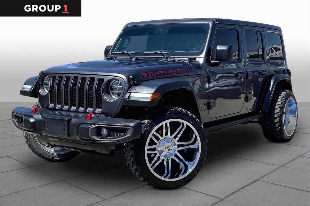 used 2021 Jeep Wrangler Unlimited car, priced at $34,915