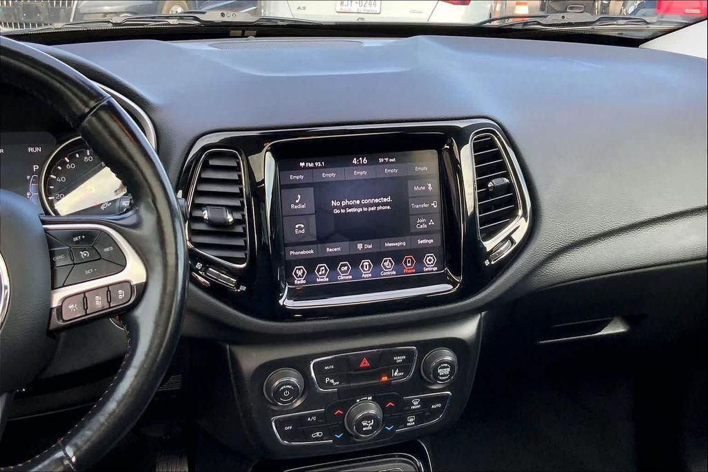 used 2021 Jeep Compass car, priced at $15,868