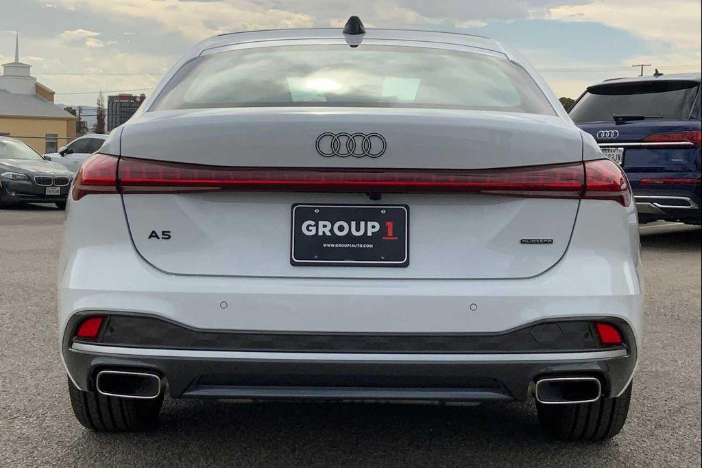 new 2025 Audi A5 car, priced at $55,072