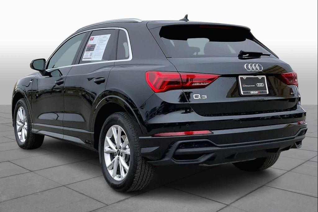 used 2025 Audi Q3 car, priced at $35,995