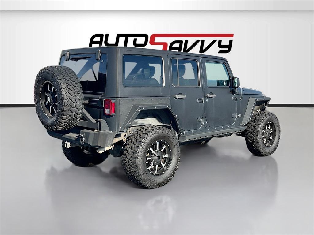 used 2016 Jeep Wrangler Unlimited car, priced at $17,700