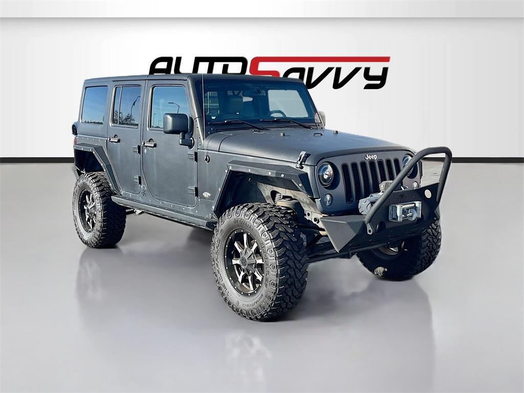 used 2016 Jeep Wrangler Unlimited car, priced at $17,700