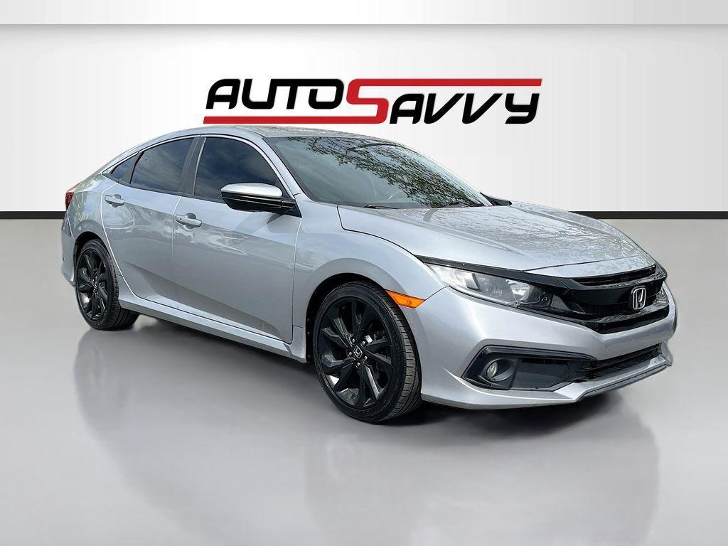 used 2021 Honda Civic car, priced at $18,200