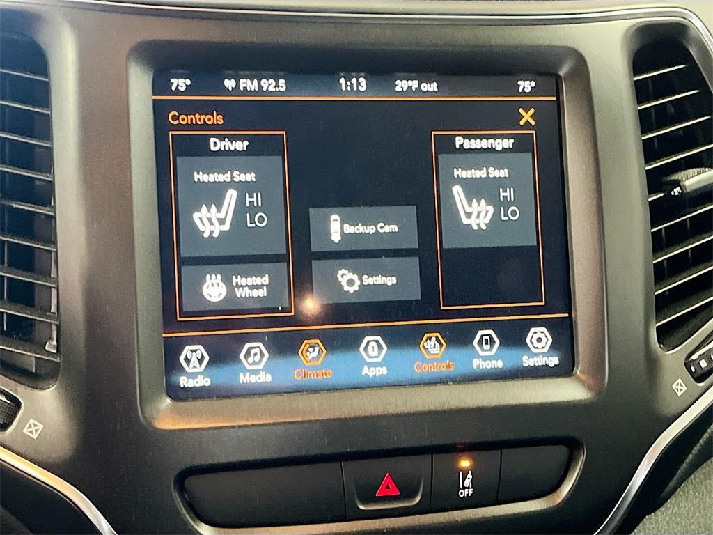 used 2022 Jeep Cherokee car, priced at $20,300