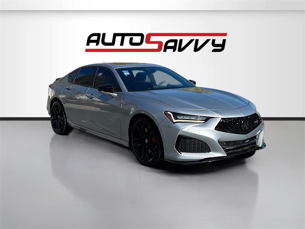used 2025 Acura TLX car, priced at $49,000