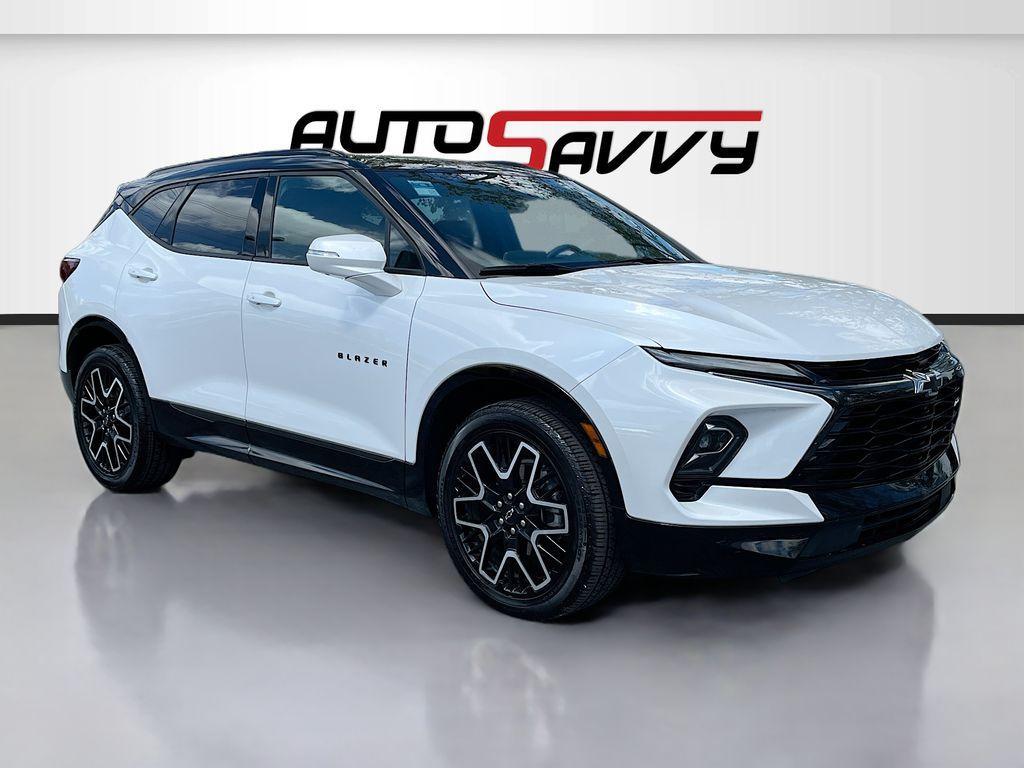 used 2024 Chevrolet Blazer car, priced at $31,500