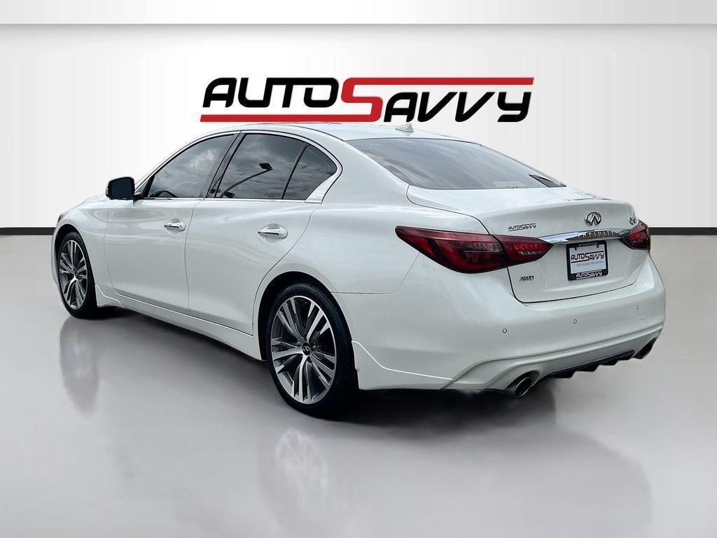 used 2022 INFINITI Q50 car, priced at $25,500