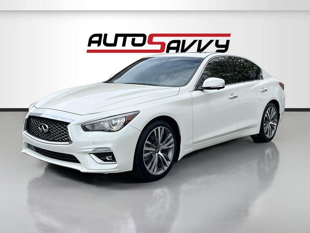 used 2022 INFINITI Q50 car, priced at $25,500