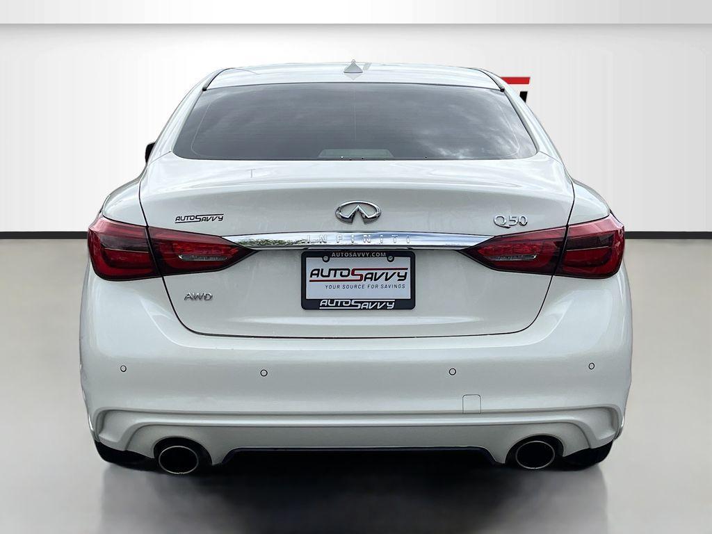 used 2022 INFINITI Q50 car, priced at $25,500