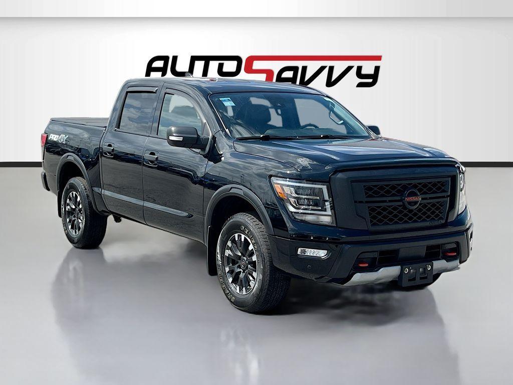 used 2022 Nissan Titan car, priced at $31,500