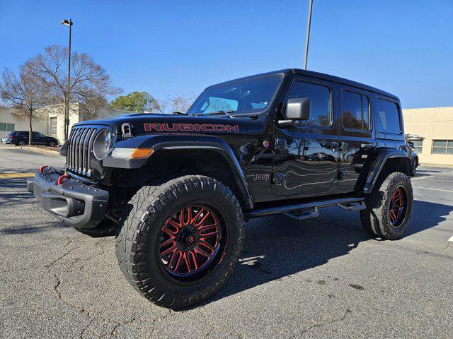 used 2022 Jeep Wrangler Unlimited car, priced at $31,673