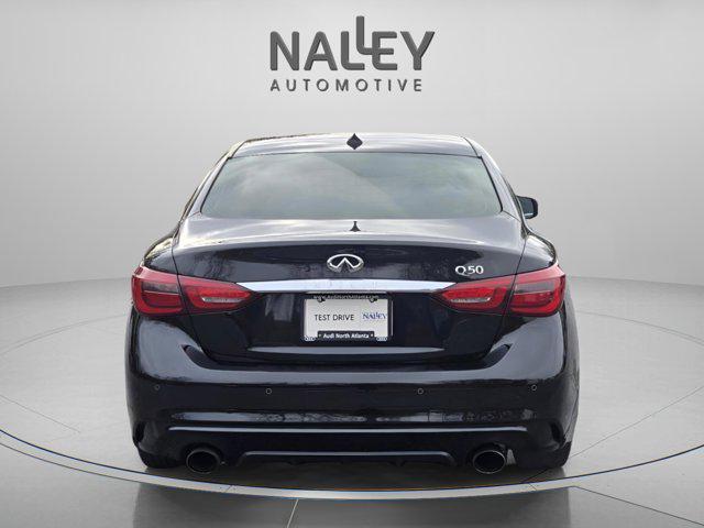 used 2018 INFINITI Q50 car, priced at $16,579