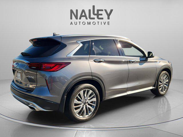 used 2025 INFINITI QX50 car, priced at $35,495