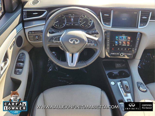 used 2025 INFINITI QX50 car, priced at $35,495