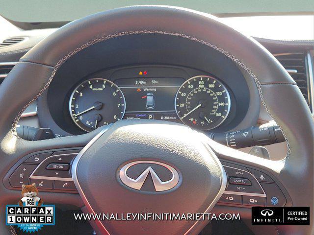 used 2025 INFINITI QX50 car, priced at $35,495