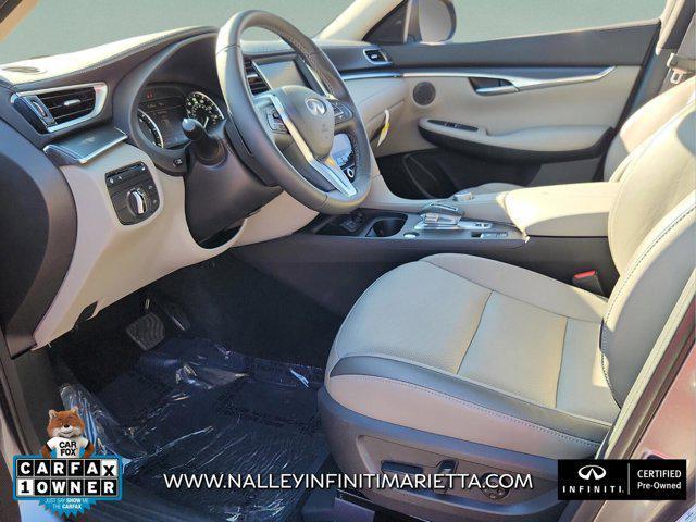 used 2025 INFINITI QX50 car, priced at $35,495