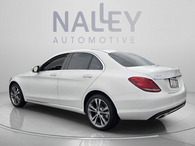 used 2015 Mercedes-Benz C-Class car, priced at $13,395