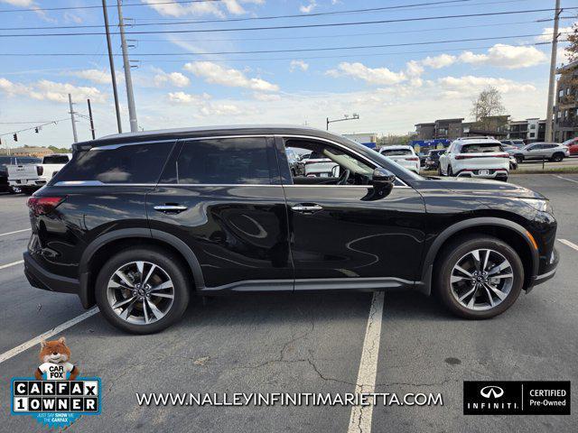 used 2025 INFINITI QX60 car, priced at $45,219