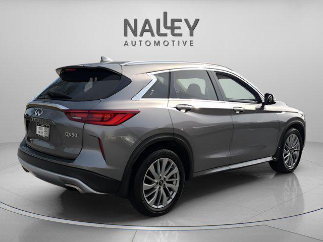 used 2023 INFINITI QX50 car, priced at $28,495