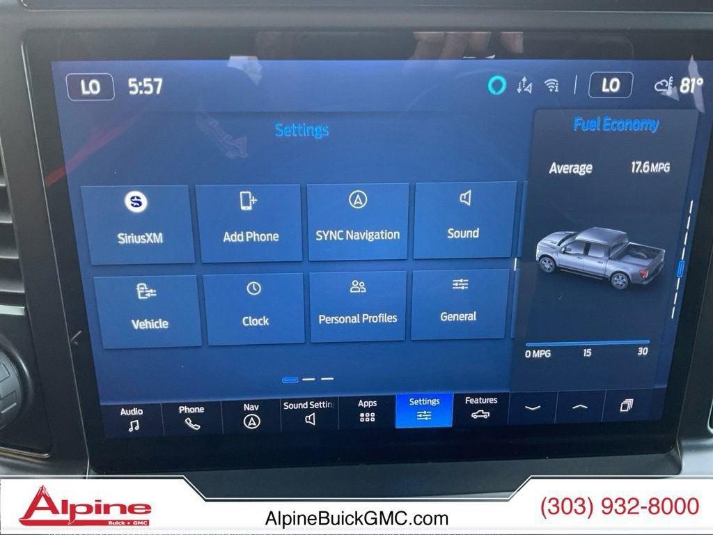 used 2025 Ford F-150 car, priced at $59,827