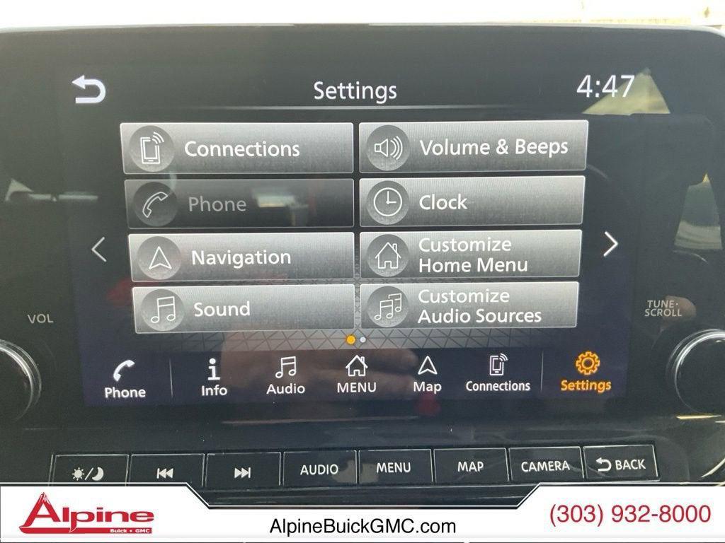 used 2022 Nissan Pathfinder car, priced at $26,366