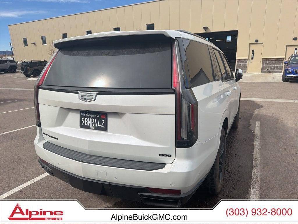 used 2021 Cadillac Escalade car, priced at $59,000