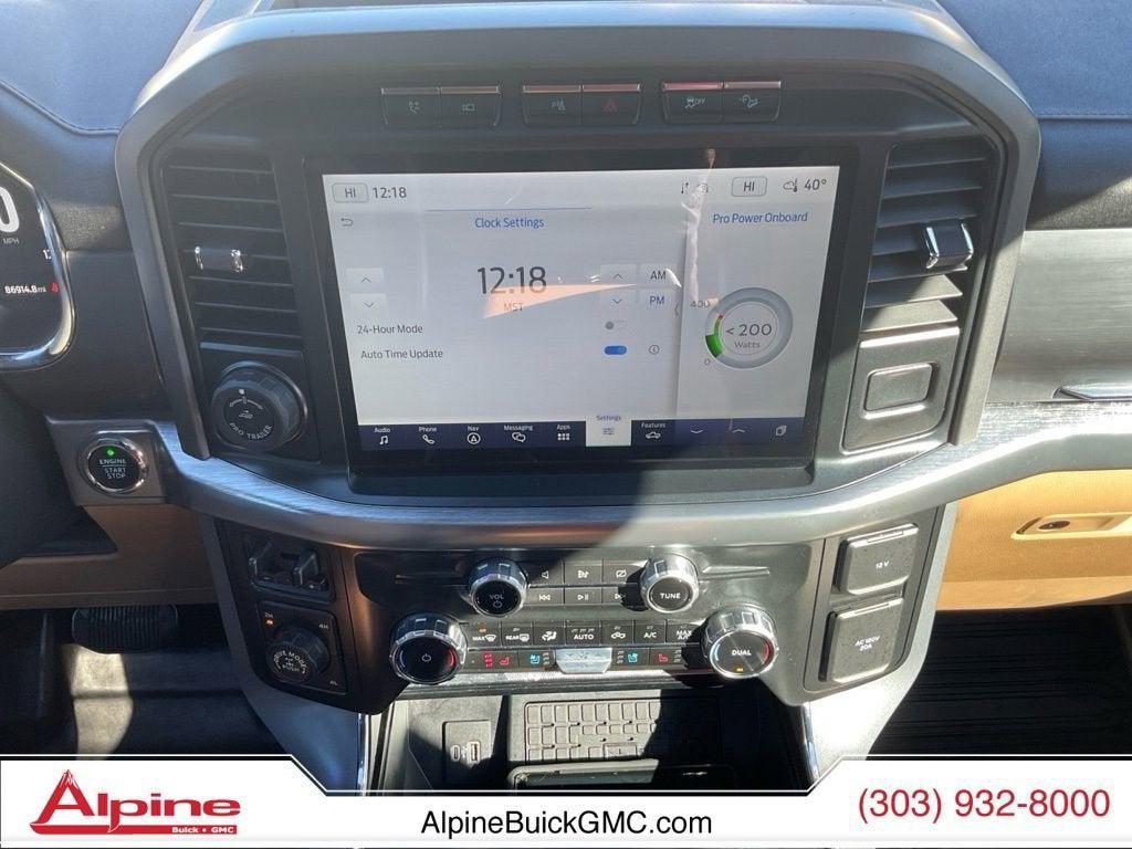 used 2023 Ford F-150 car, priced at $37,844