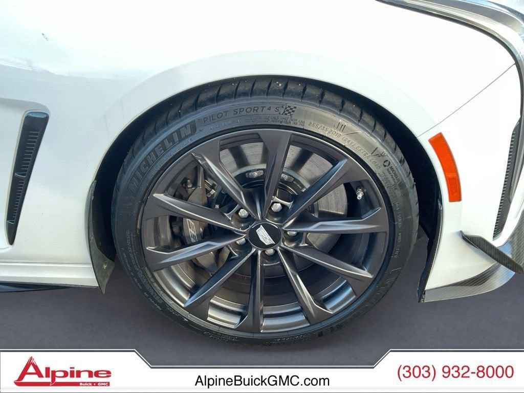 used 2022 Cadillac CT4-V car, priced at $54,403