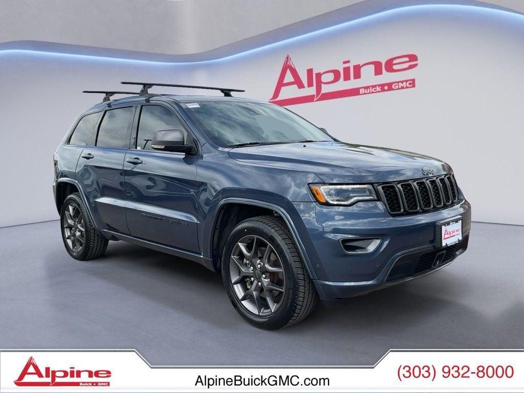 used 2021 Jeep Grand Cherokee car, priced at $24,756