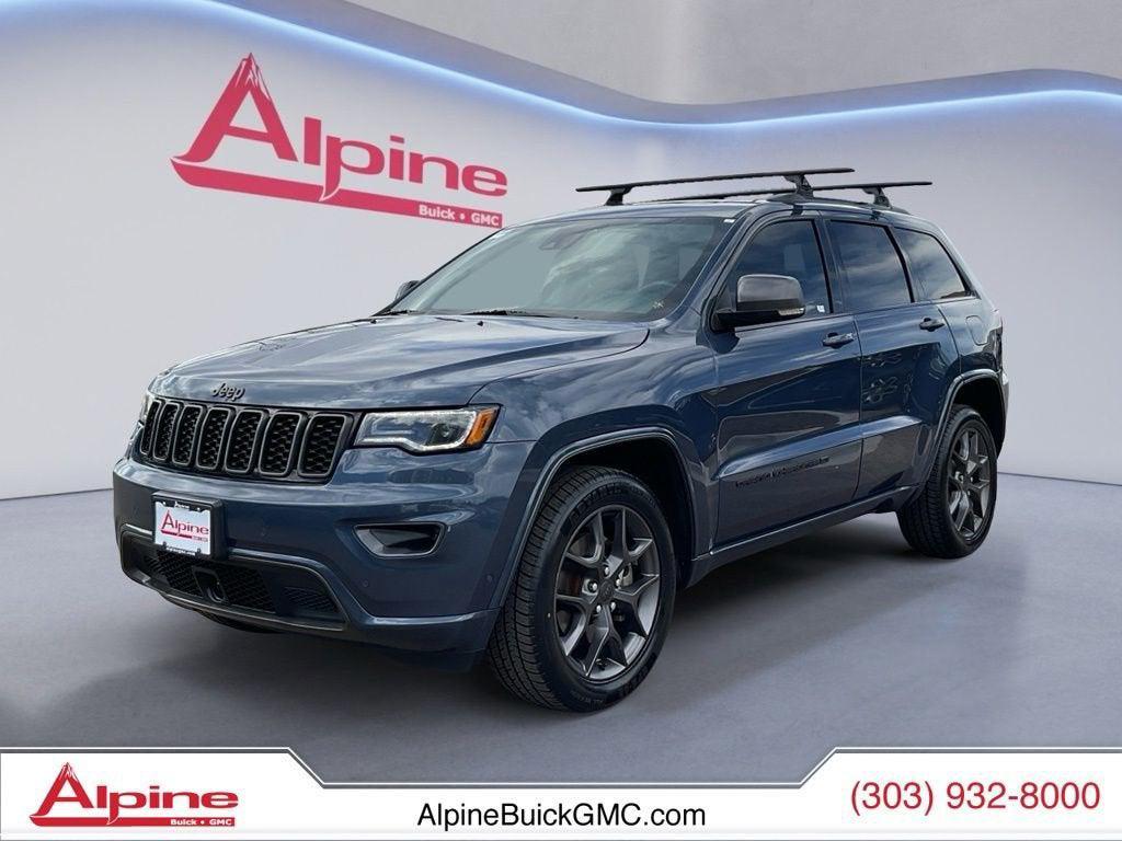 used 2021 Jeep Grand Cherokee car, priced at $24,756