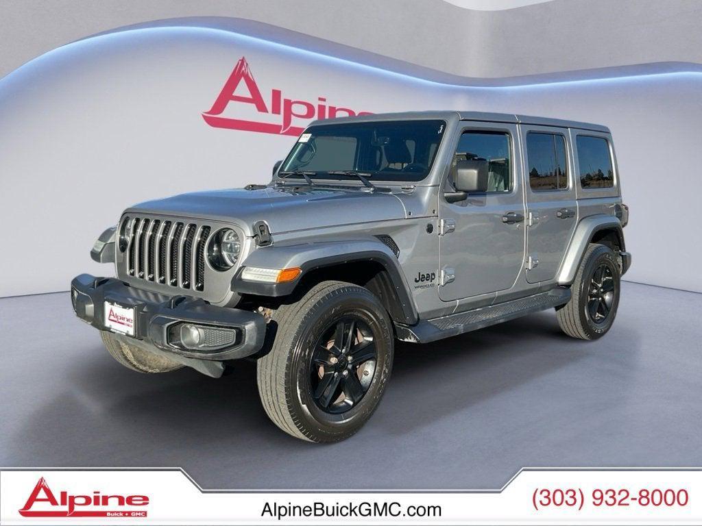 used 2020 Jeep Wrangler Unlimited car, priced at $24,519
