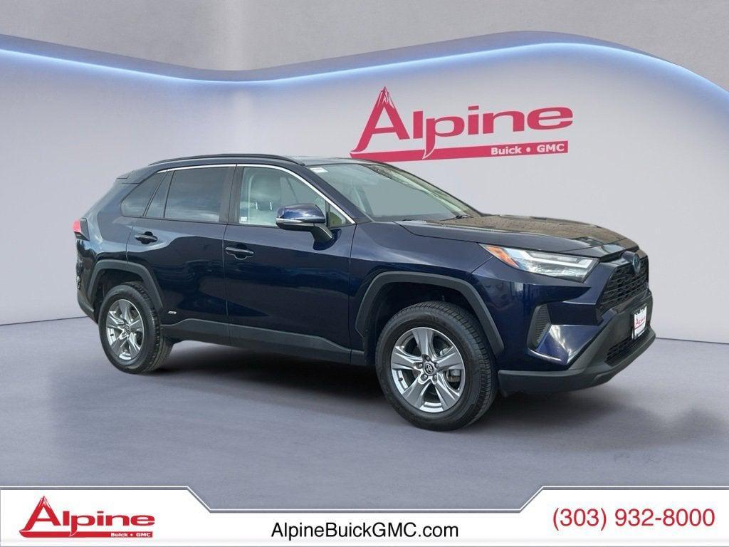 used 2022 Toyota RAV4 Hybrid car, priced at $24,099