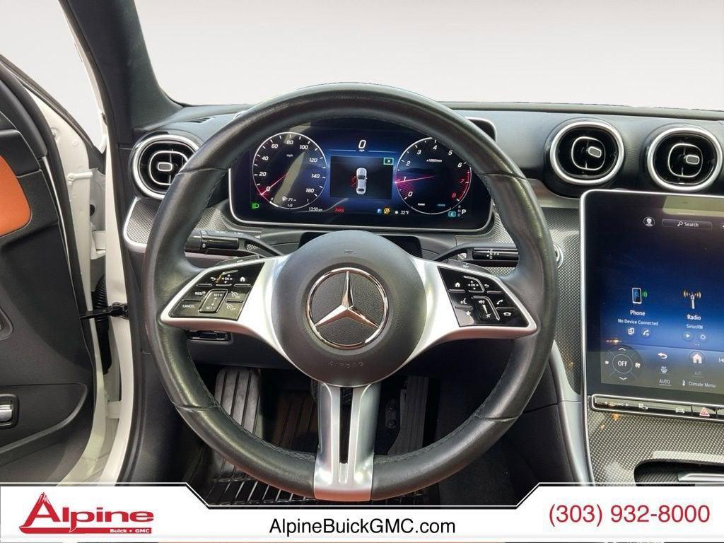 used 2023 Mercedes-Benz C-Class car, priced at $37,263