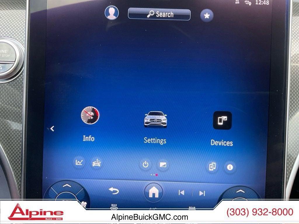 used 2023 Mercedes-Benz C-Class car, priced at $37,263