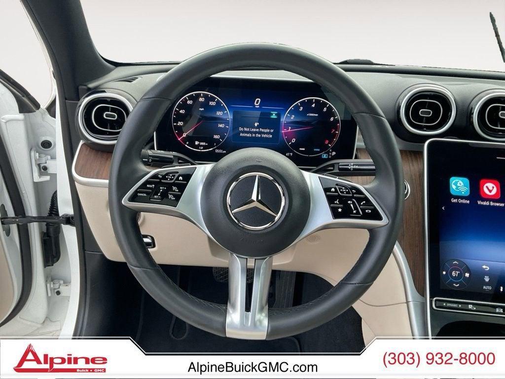 used 2025 Mercedes-Benz C-Class car, priced at $39,146
