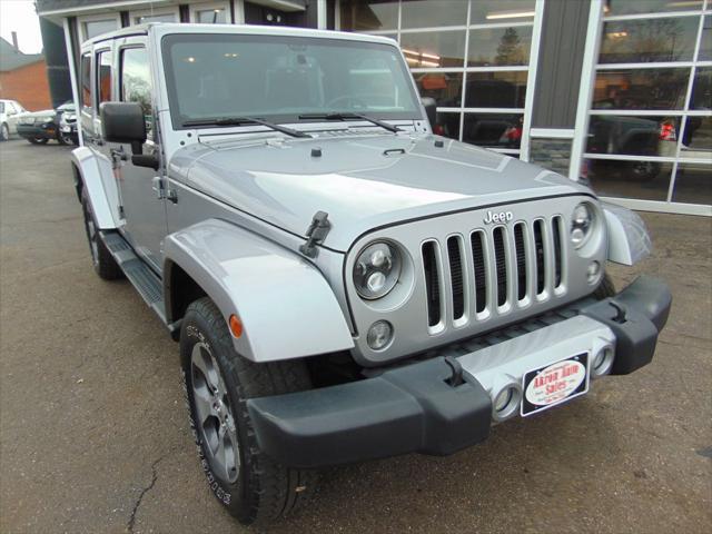 used 2016 Jeep Wrangler Unlimited car, priced at $18,970